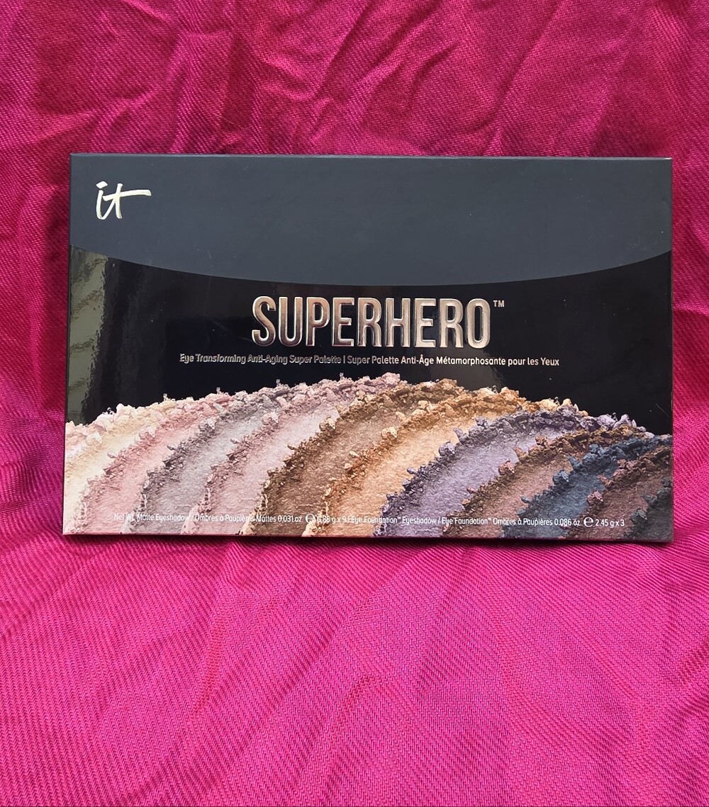 IT Cosmetics Superhero Eyeshadow Palette - Neutral Shades (NWT)